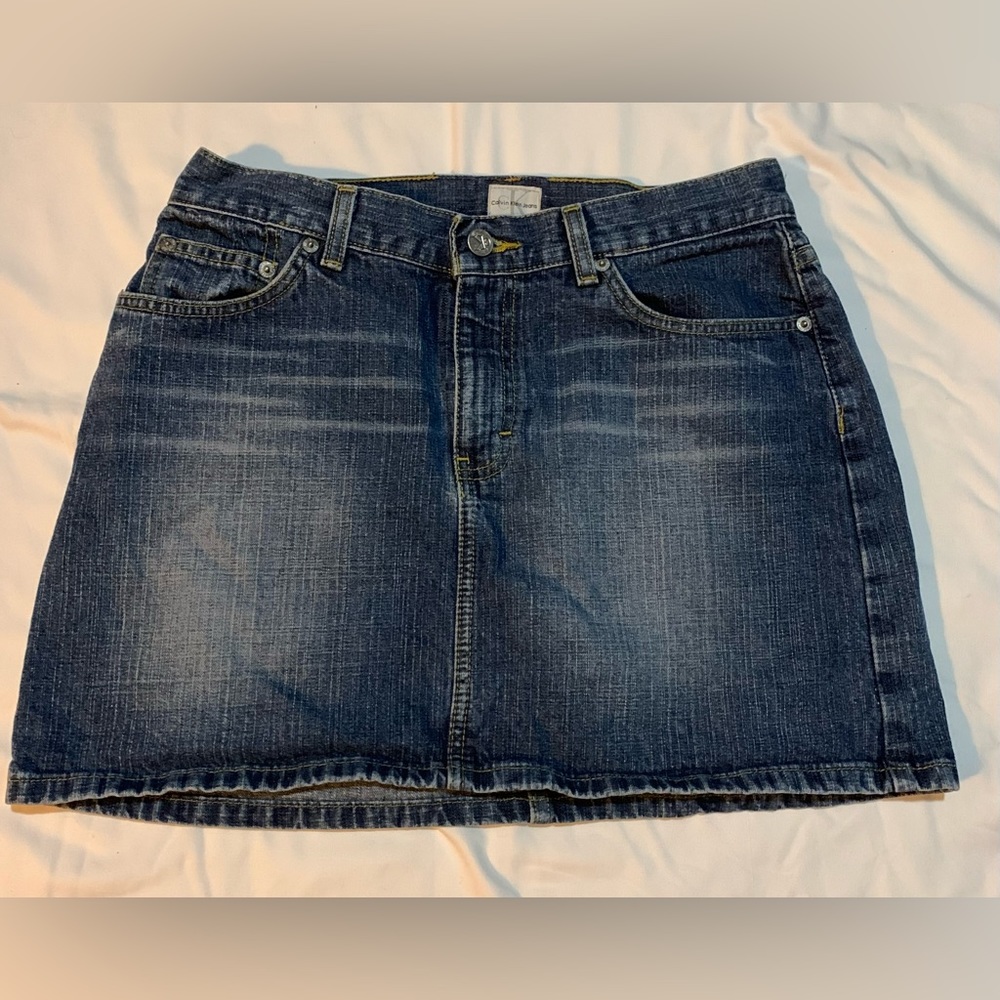 Calvin Klein Denim Skirt